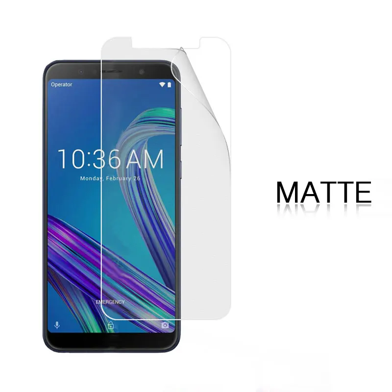 HD Clear Glossy Film For Asus Zenfone Max Pro ZB602KL 5.99 in Matte Anti-Fingerprint Anti-Glare Screen Protector Film+cloth | Мобильные