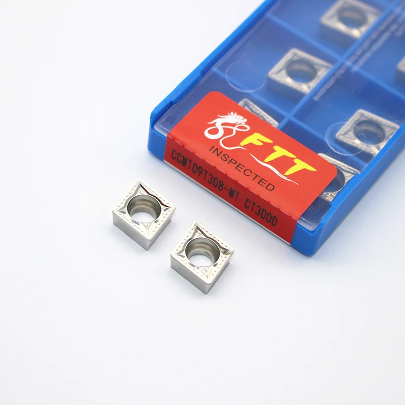 

CCMT09T308 MT CT3000 External Turning tool Carbide insert High quality Lathe cutter Tool Tokarnyy turning insert