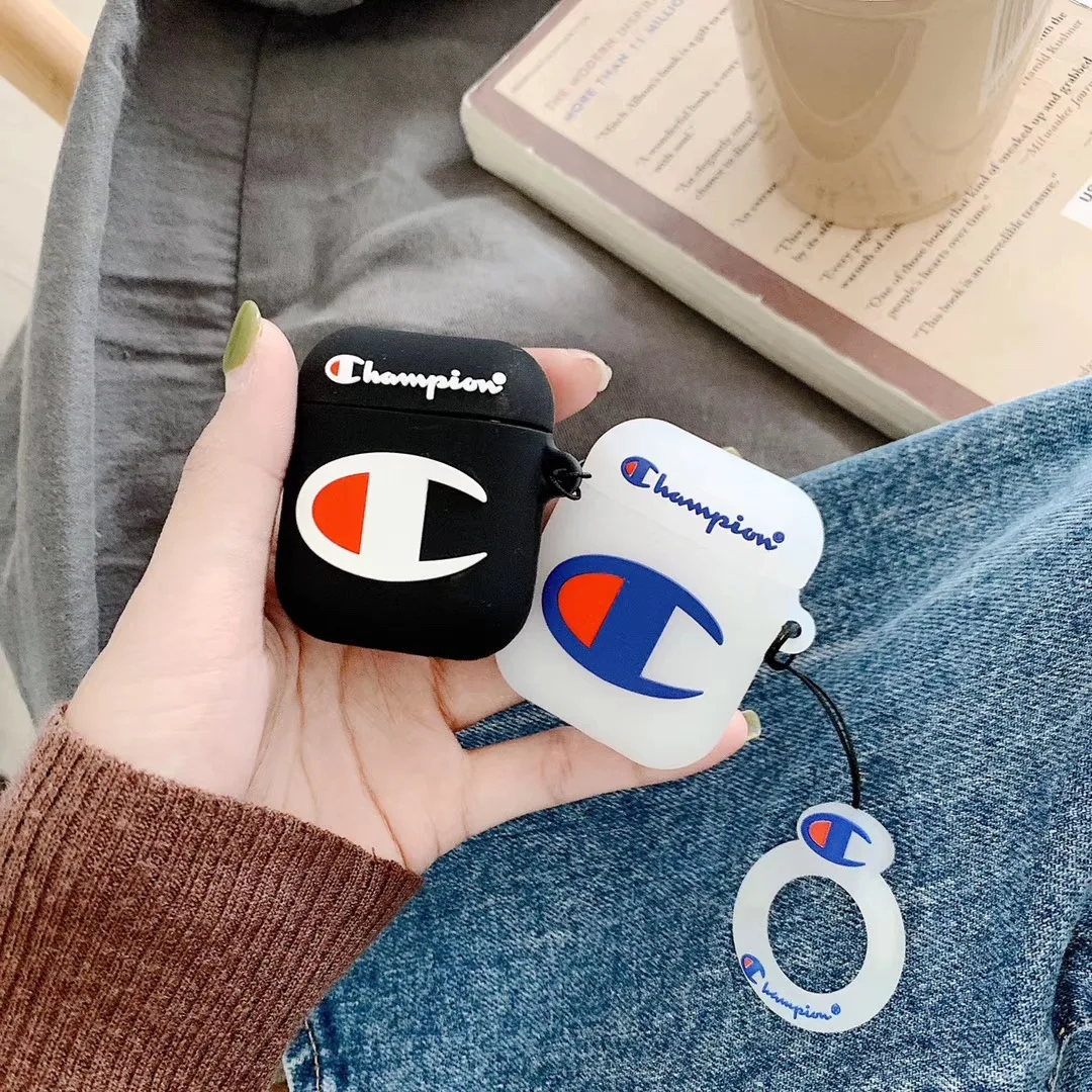 Беспроводная bluetooth-гарнитура для apple Airpods 2 силиконовый чехол airpods милый наушник |
