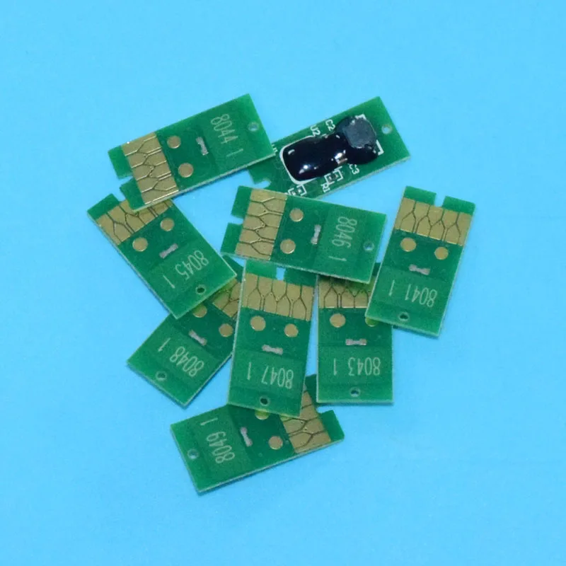T8041-T08049 804 совместимый чип для Epson Surecolor SC P6000 P7000 P8000 P9000 серии струйных принтеров многоразовые картриджи