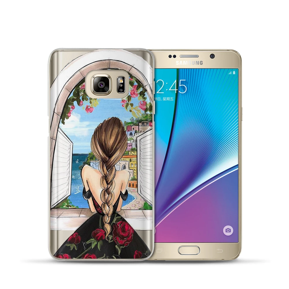 Милый и милый чехол для девочек Новое поступление Модный Samsung A8 Plus 2018 A3 A5 A7 2015 2016 2017