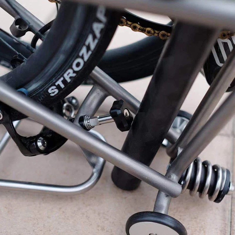 H & титановый сплав Stopdisk для Brompton Складная велосипедная панель парковки