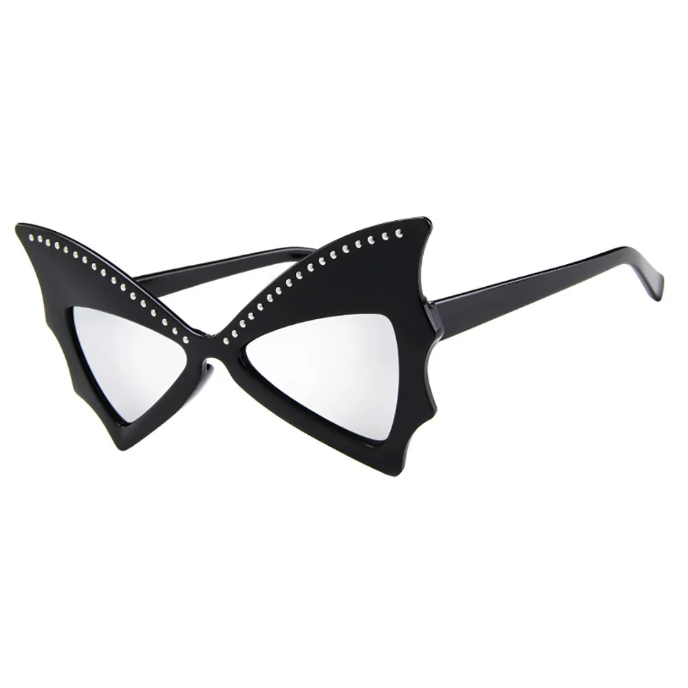 Sunglassess, для женщин, унисекс, Ретро стиль, в форме летучей мыши, очки с заклепками, Ретро стиль, очки для девушек, очки для защиты, солнцезащитные очки для женщин