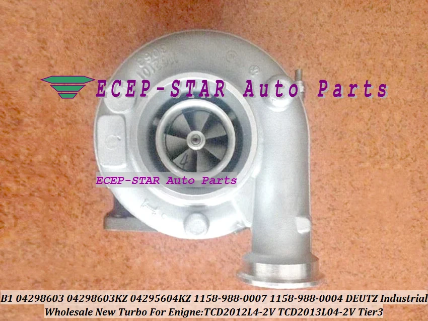 B1 04298603 04295604 04298603KZ 04295604KZ 1158 988 0007 11589880004 турбо для промышленного TCD2012L4 2V DEUTZ TCD2013L04