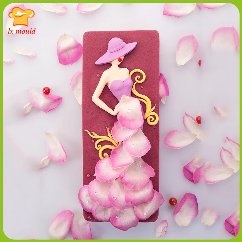 

Chocolate Silicone Mould Wedding Decoration Fondant Body Mold DIY Aromatherapy Plaster Clay Hand-Made Soft Clay