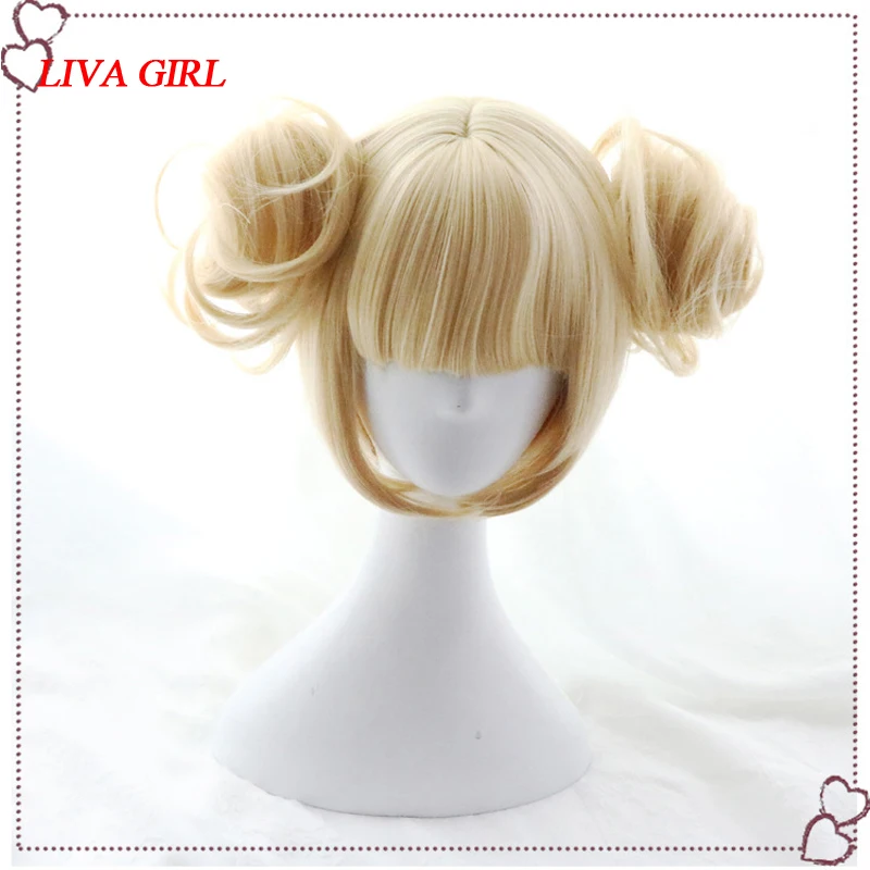 Liva girl My Boku no Hero Academia химико Тога короткий светильник термостойкий светлый хвостик