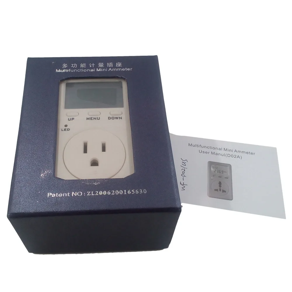 Цифровой измеритель электроэнергии тестер монитор индикатор Voltag сбалансировка