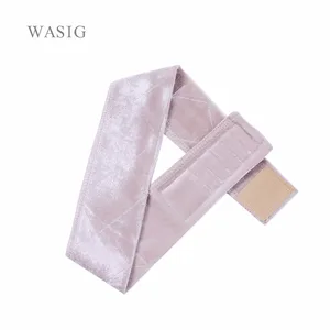 Гибкий бархатный шарф для парика Удобная повязка на голову Регулируемая крепежная повязка для парика бежевый, темно-коричневый, коричневый, черный