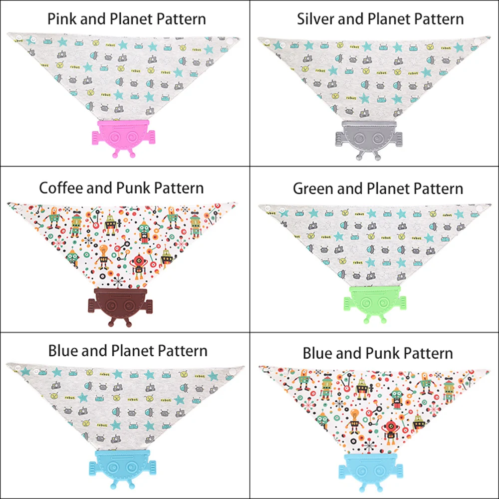 Мягкие Силиконовые Слюнявчики для кормления младенцев с мультяшным рисунком