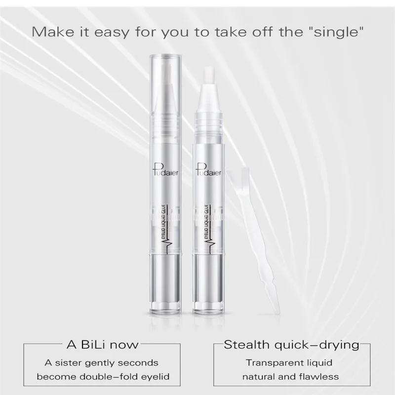 Невидимая косметика для двойных век крем большие полоски глаз не клеится