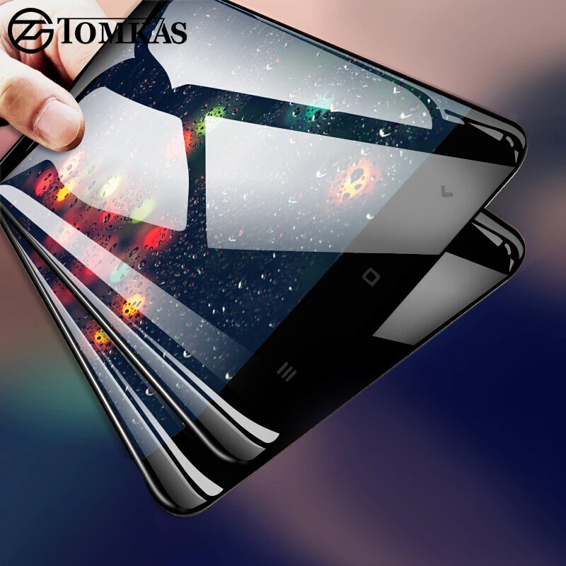 TOMKAS Стекло для Xiaomi mi A1 закаленное Экран протектор 2.5D Защита от царапин 5X защитный