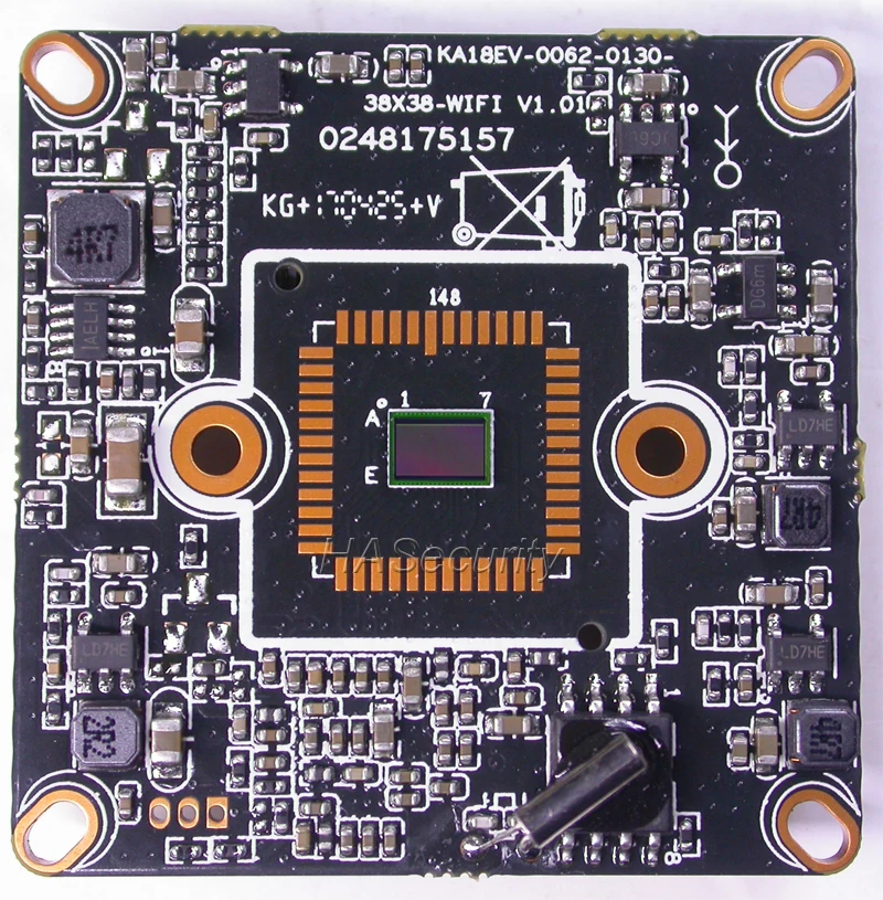 Плата модуля для IP камеры видеонаблюдения Hi3518EV200 Wi Fi IPC 720P 1/4 дюйма КМОП датчик ИК