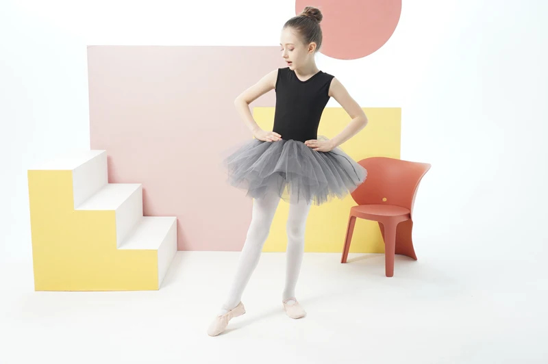 Балетная юбка для девочек новинка 2021 летняя повседневная одежда тренировок