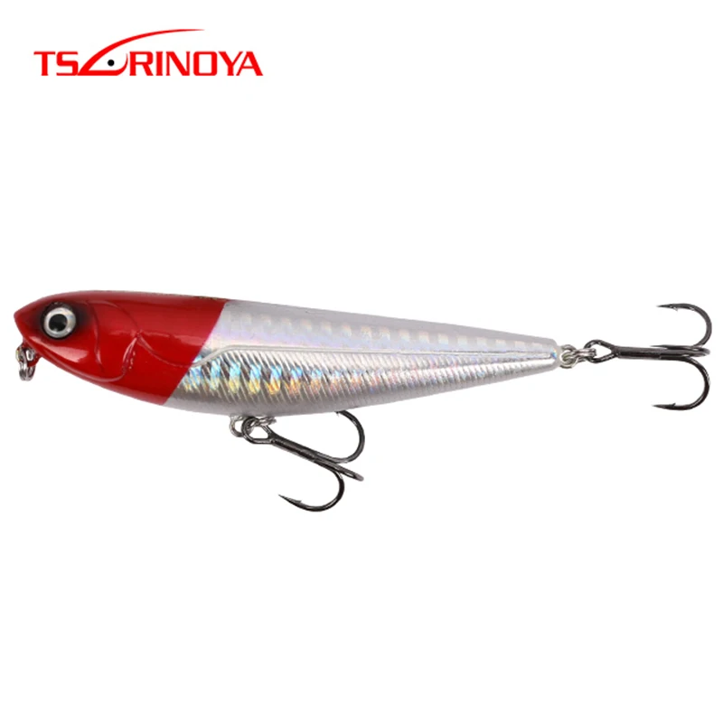 Tsurinoya DW12 85 мм/10 г Топ воды приманка для рыбалки карандаш ABS Пластик жесткие