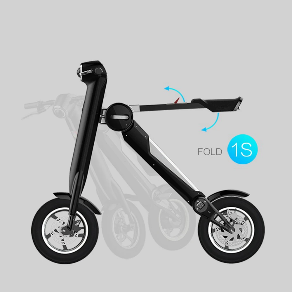 Складной электрический мини скутер с литиевой батареей|Электровелосипед| |