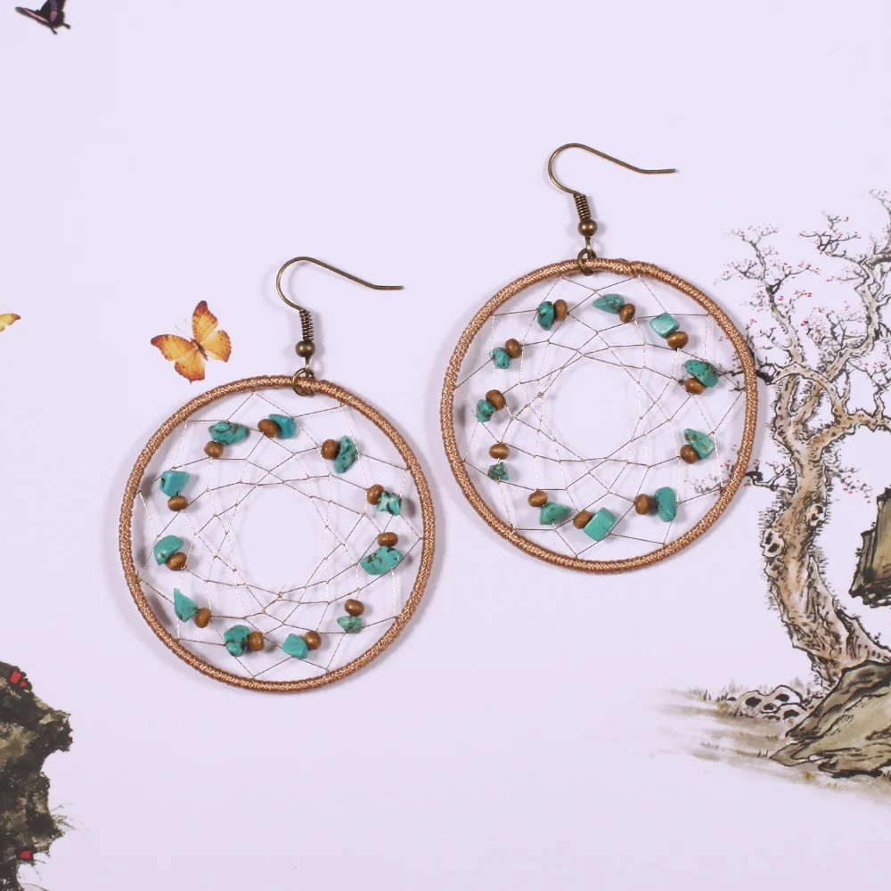 Новинка 2018 модные круглые женские серьги ажурные очаровательные серьги-подвески