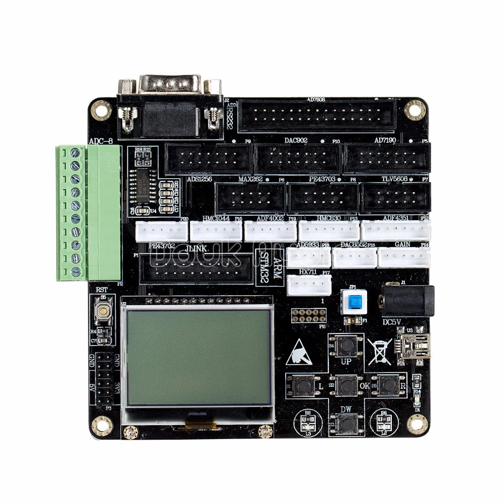 Цифровая основная плата управления для MAX262 ADS1256 DAC902 AD7606 DAC8552 модуль RS232|Печатные