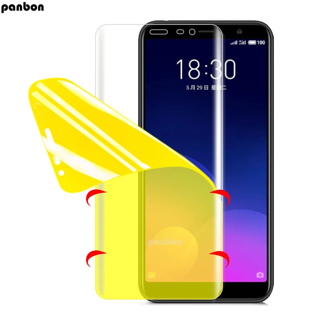 3D мягкая Гидрогелевая пленка для meizu M6 Note M6S M6T Защитная экрана ТПУ нано (не