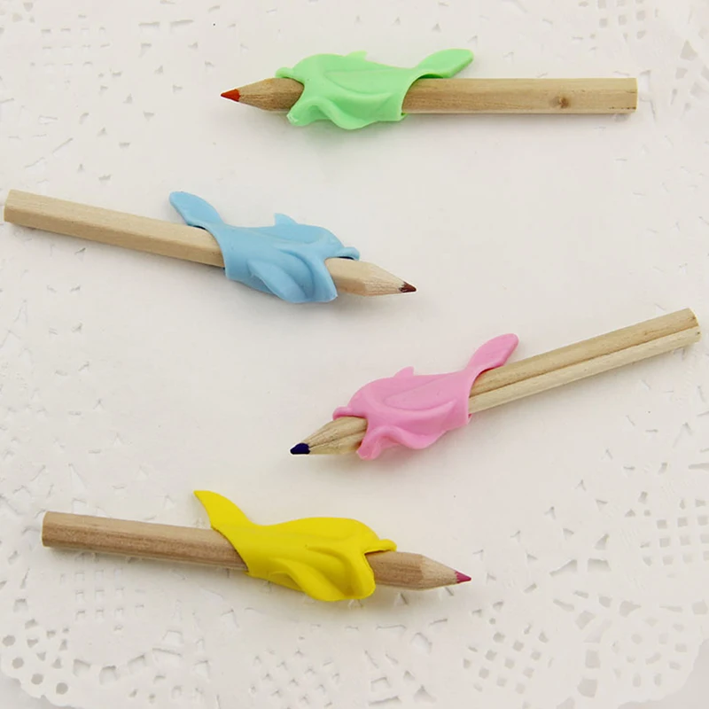 1 шт. детский силиконовый держатель для карандашей|Стержни ручек| |