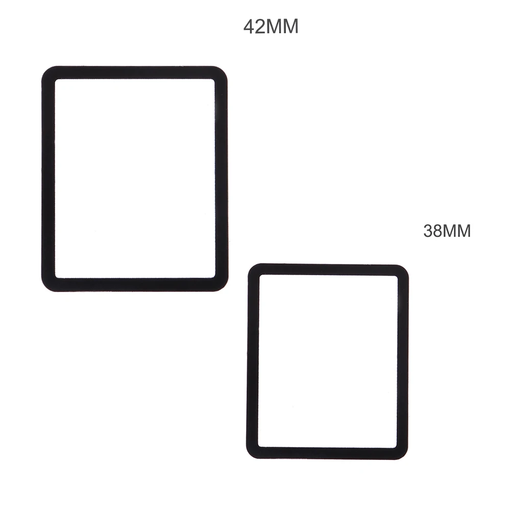 38 мм/42 мм Смарт часы металлический край Полное покрытие тонкая закаленная