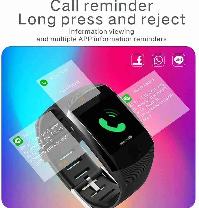 Diggro Q11, умные часы с Bluetooth, фитнес-трекер, пульсометр, измеритель артериального давления, трекер активности, браслет, умные часы