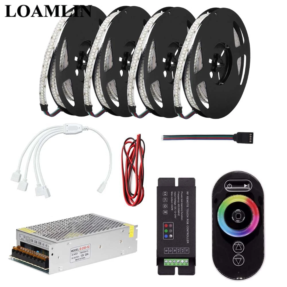 Светодиодная лента RGB 2835SMD 5 м 10 15 20 гибкая светодиодная 234 светодиодов/м