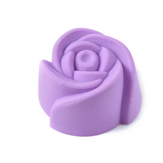 12xRose 3cm 12 шт.(1 дюжина) силиконовые формы для выпечки тортов форма круглой розы звезда сердце для желе силиконовая форма для кекса форма для выпечки кексов - Цвет: 12xRose 3cm