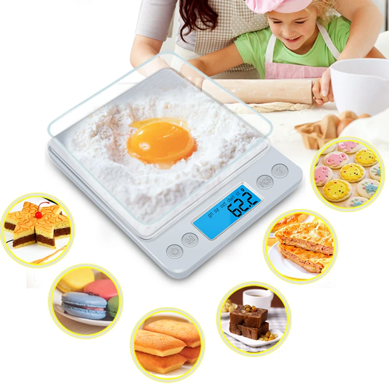 Цифровые Кухонные мини весы Z1s карманные точные ювелирные электронные из
