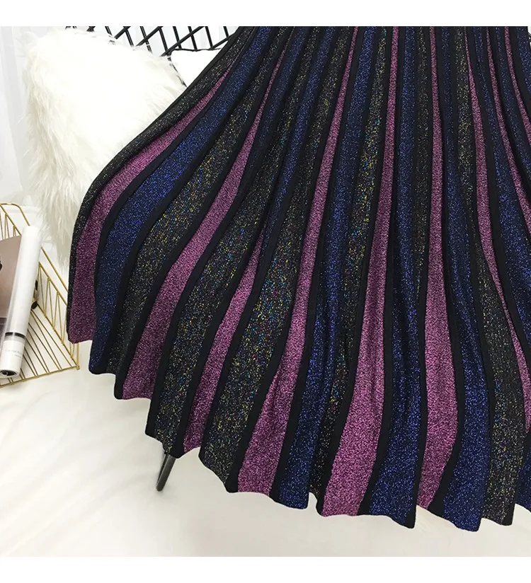 Лидер продаж винтажная плиссированная юбка миаке с высокой талией и