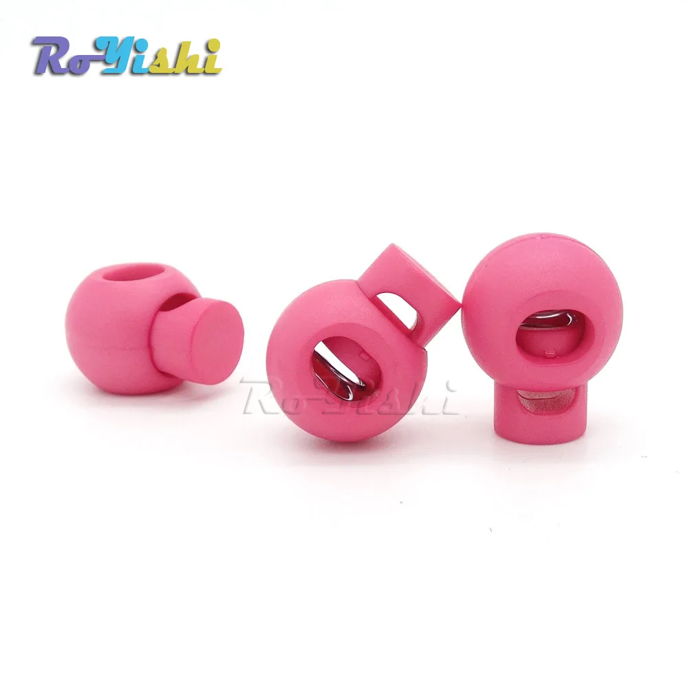 12 шт./упак. разноцветные Концевики для шарового шнура круглые Тумблеры