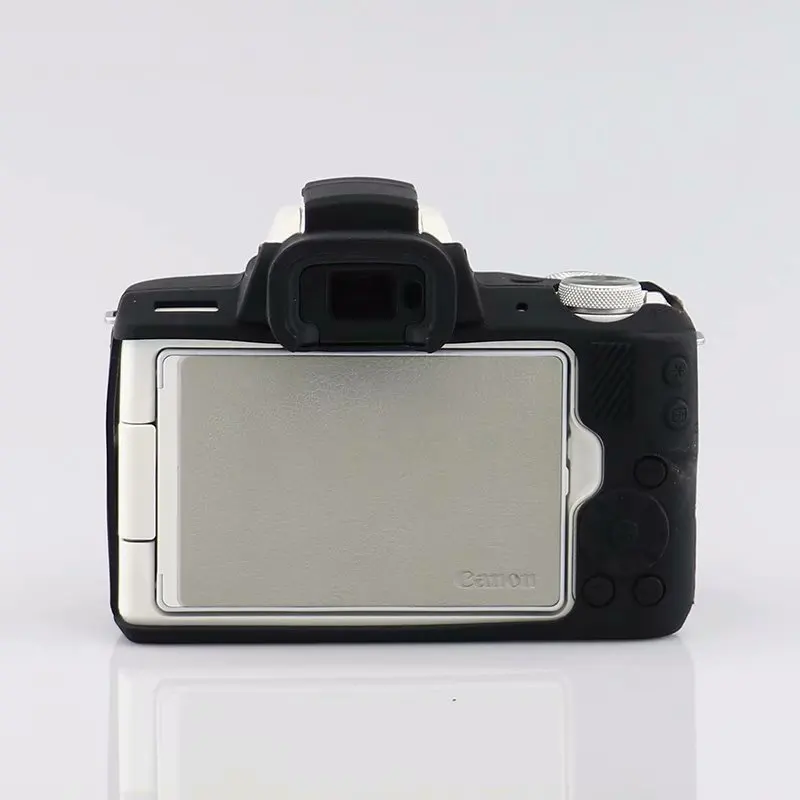 Силиконовая кожа брони чехол для корпуса протектор Canon EOS M50 цифровая камера