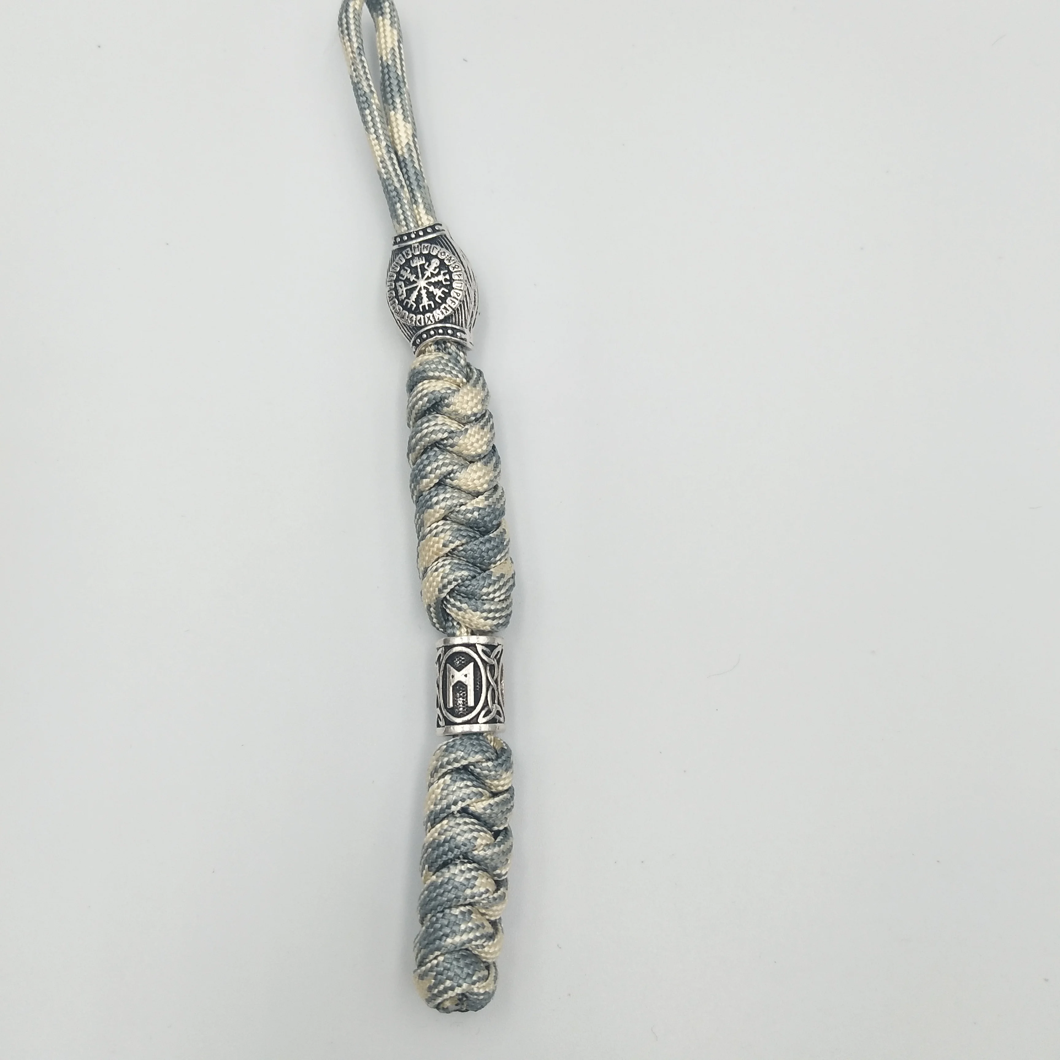 Брелок Викинг Compass Rune Beads Thor's Hammer и скандинавские руны Bead EDC аксессуары брелок из