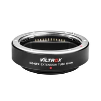 viltrox 18mm automatic electronic macro extension tube adapter ring for fuji g mount gfx cameraslenses support ttl auto focus