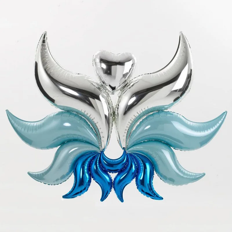 18 дюймов моделирование Алюминий Фольга шары Curve гелием воздушный шар надувной на