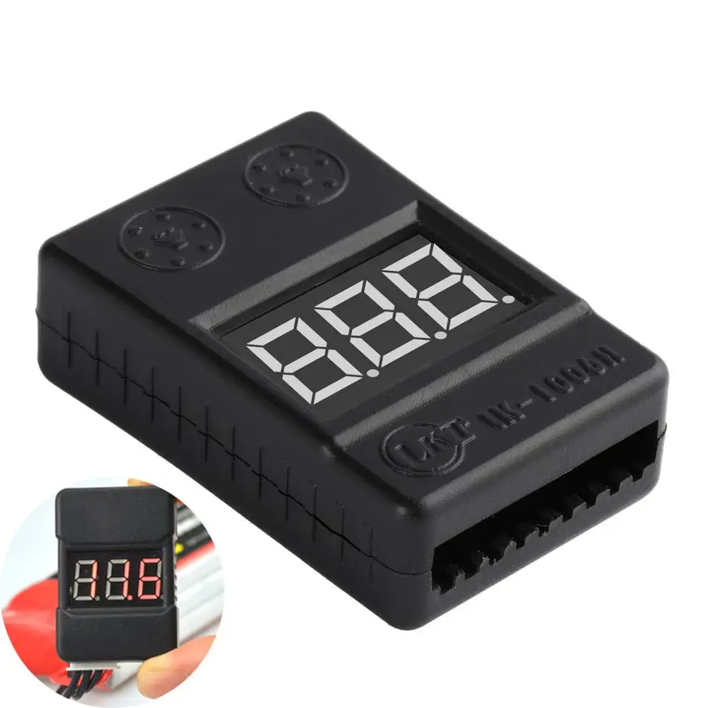 BX100 1 8 S Lipo батарея Напряжение тестер низкий зуммер напряжения сигнализатор с