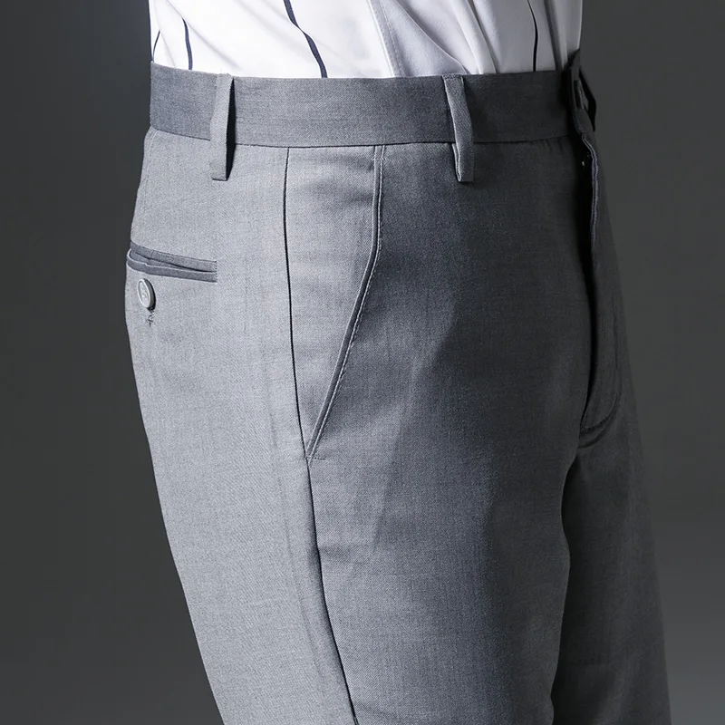 Мужской костюм брюки повседневные мужские деловые длинные модный новый
