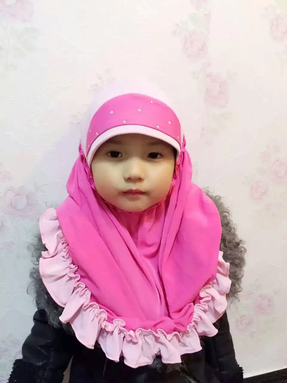 Модный мусульманский Детский шарф шапка высокого качества турецкий внутренний