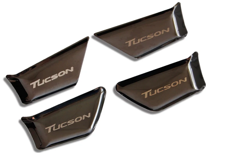 4 шт. чаша из нержавеющей стали для внутренней дверной ручки Hyundai Tucson 2015 2016 2017