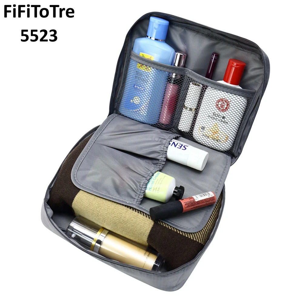 Полезная Новая мода под одеждой Бюстгальтер макияж косметика мыть сумки