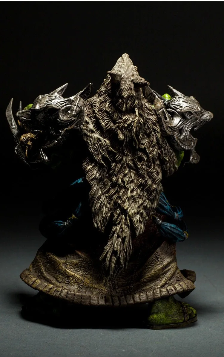 DC неограниченная Серия 1 Wow фигурку 7 75 дюймов Orc шаман [Rehgar Earthfury] WOW персонаж ПВХ