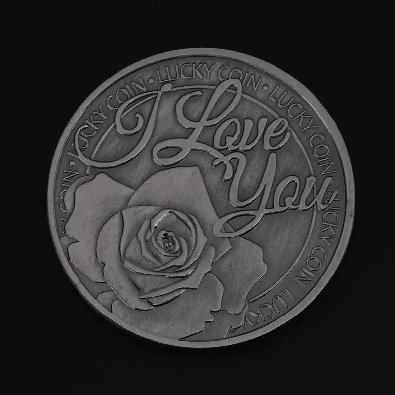 I Love You Lucky памятная монета сувенир вызов Коллекционная Коллекция монет Искусство