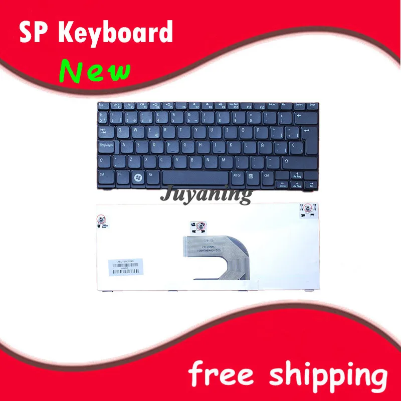 Spanish keyboard For Dell Inspiron Mini 1012 1018 Black(Mini 10 Series) Sp Mp-09K66i0-6982 Pk130f12a19 0Vyvh0 laptop SP | Компьютеры и