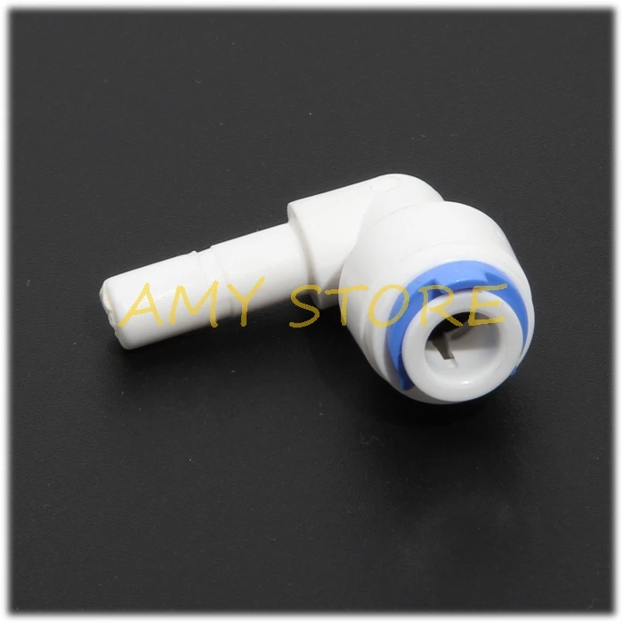 Колено 1/4 &quotOD трубка Быстрый Push in fit 1/4&quot OD разъем подключения аквариума RO фильтр