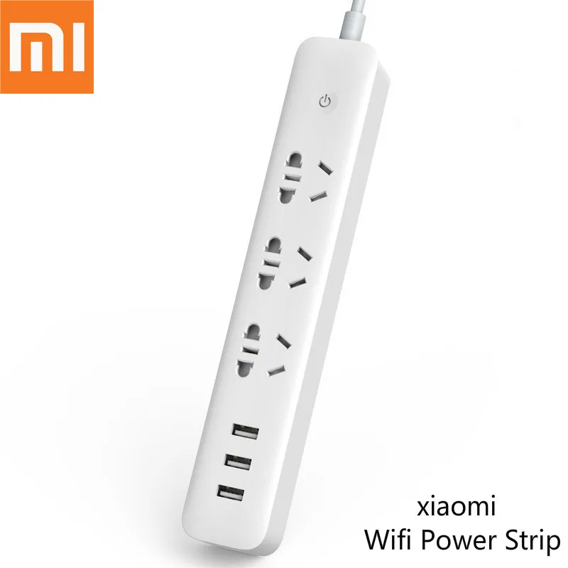 Умная розетка XiaoMi Qingmi 3 USB порта Wi Fi 5 В/2 4 А быстрая зарядка беспроводной пульт