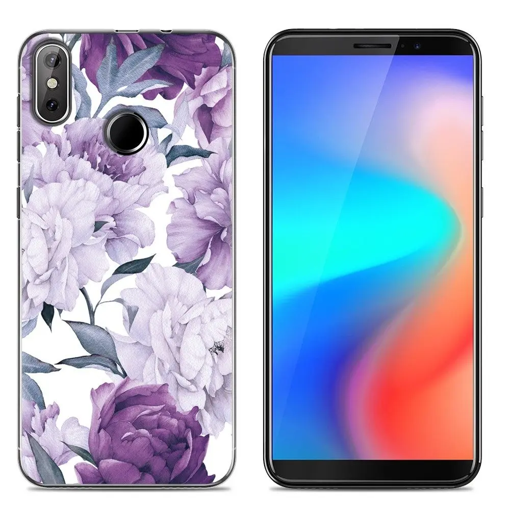 Мягкий силиконовый чехол для телефона Обложка для Cubot R11(J3 Pro) 5,5-дюймовый ТПУ Мода красочные картины Роспись Прозрачный чехол - Цвет: 5