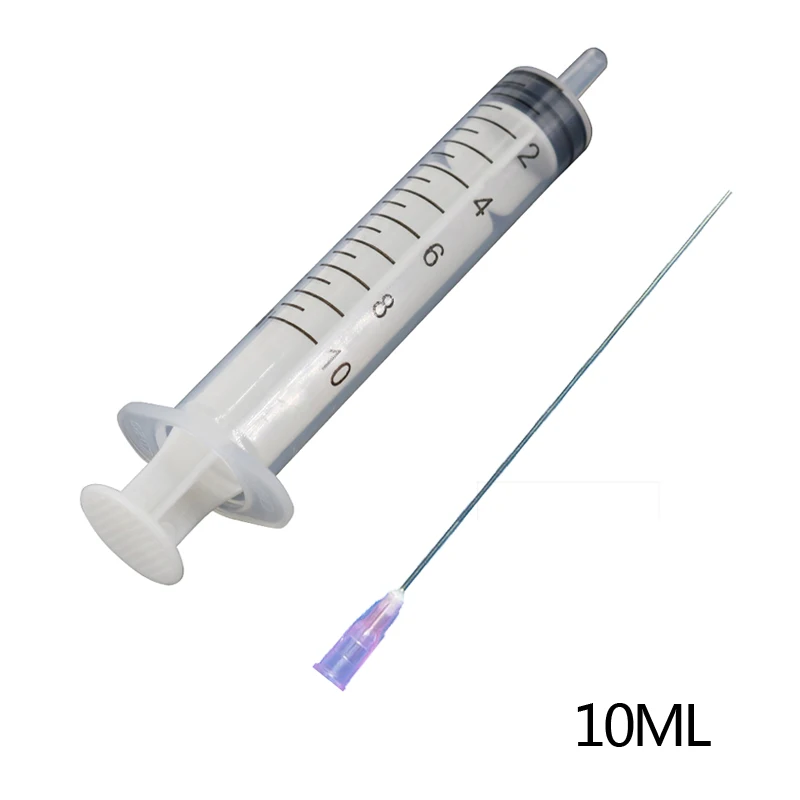 

4pcs 10ML Add the Ink Tool Syringes & Blunt Needles for Hp Epson Refilling Ink Cartridge Refilling Ink Kit With 10cm Long Needle