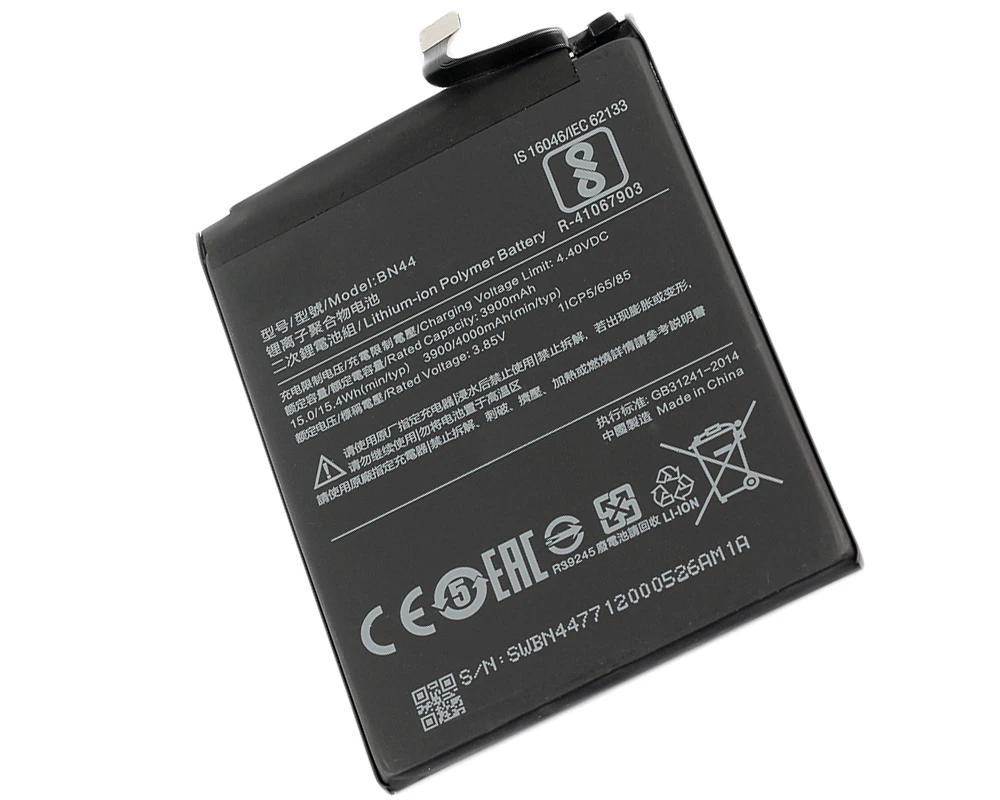ISUNOO BN44 3900mAh аккумулятор для Xiaomi Redmi Redrice Red Rice 5 Plus с ремонтными