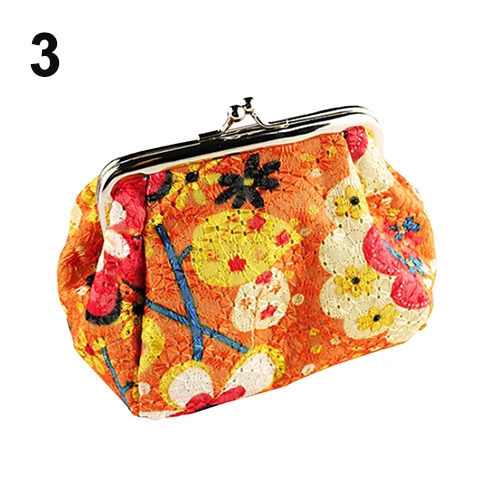 New Women Fashion Cute Flowers Embroidered Case Wallet Card Keys Pouch Coin Purse | Багаж и сумки
