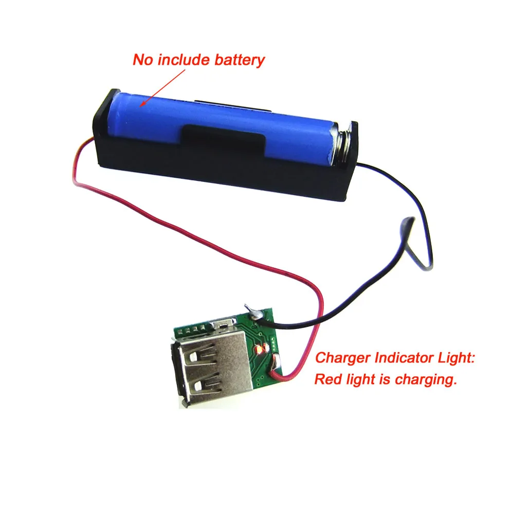3.7V-5V 1A Mini 18650 Lithium Battery Charging Board USB Charger Module DIY s584 | Инструменты
