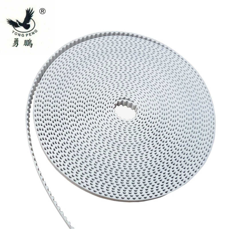 Ремень ГРМ 10 метров T5 с открытым концом, шаг 5 мм, ширина 10 мм, полиуретан со стальным сердечником, ремень для ЧПУ T 5, длина 10000 мм